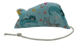 Playful pack of 2 Catnip Mice (Blue and Yellow)