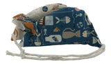 Favourite Things pack of 2 Catnip Mice - Blue and Cream