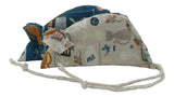 Favourite Things pack of 2 Catnip Mice - Blue and Cream