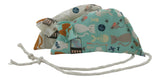 Favourite Things pack of 2 Catnip Mice - Teal and Cream