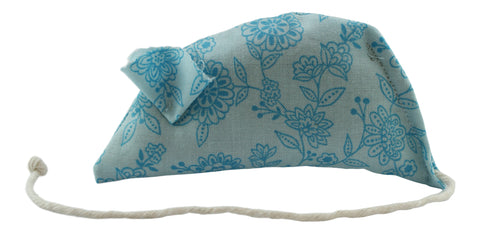 Vintage Floral on Blue Catnip Mouse