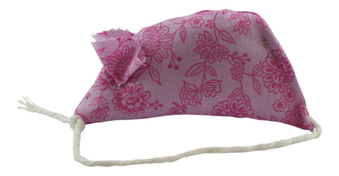 Vintage Floral on Pink Catnip Mouse