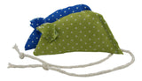 Spotty Pack of 2 Catnip Mice - Blue and Green