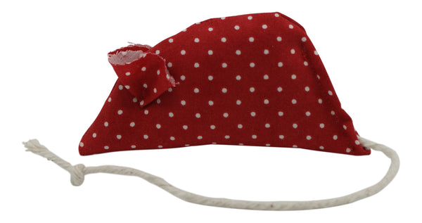 Spotty Red Catnip Mouse