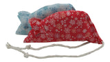 Snowflakes Pack of 2 Catnip Mice