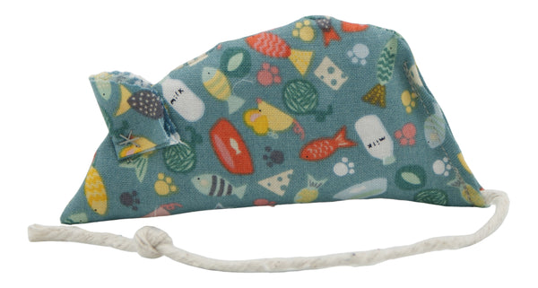 Scatter Catnip Mouse - Teal
