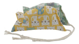 Cats Parade Pack of 2 Catnip Mice - Green and Yellow