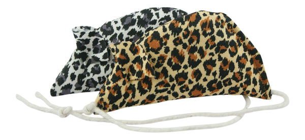Leopard Pack of 2 Catnip Mice