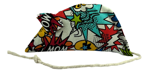 Popart on White Catnip Mouse