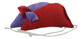 Dimples Pack of 2 Catnip Mice - Red and Purple