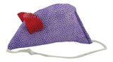 Dimples Pack of 2 Catnip Mice - Red and Purple